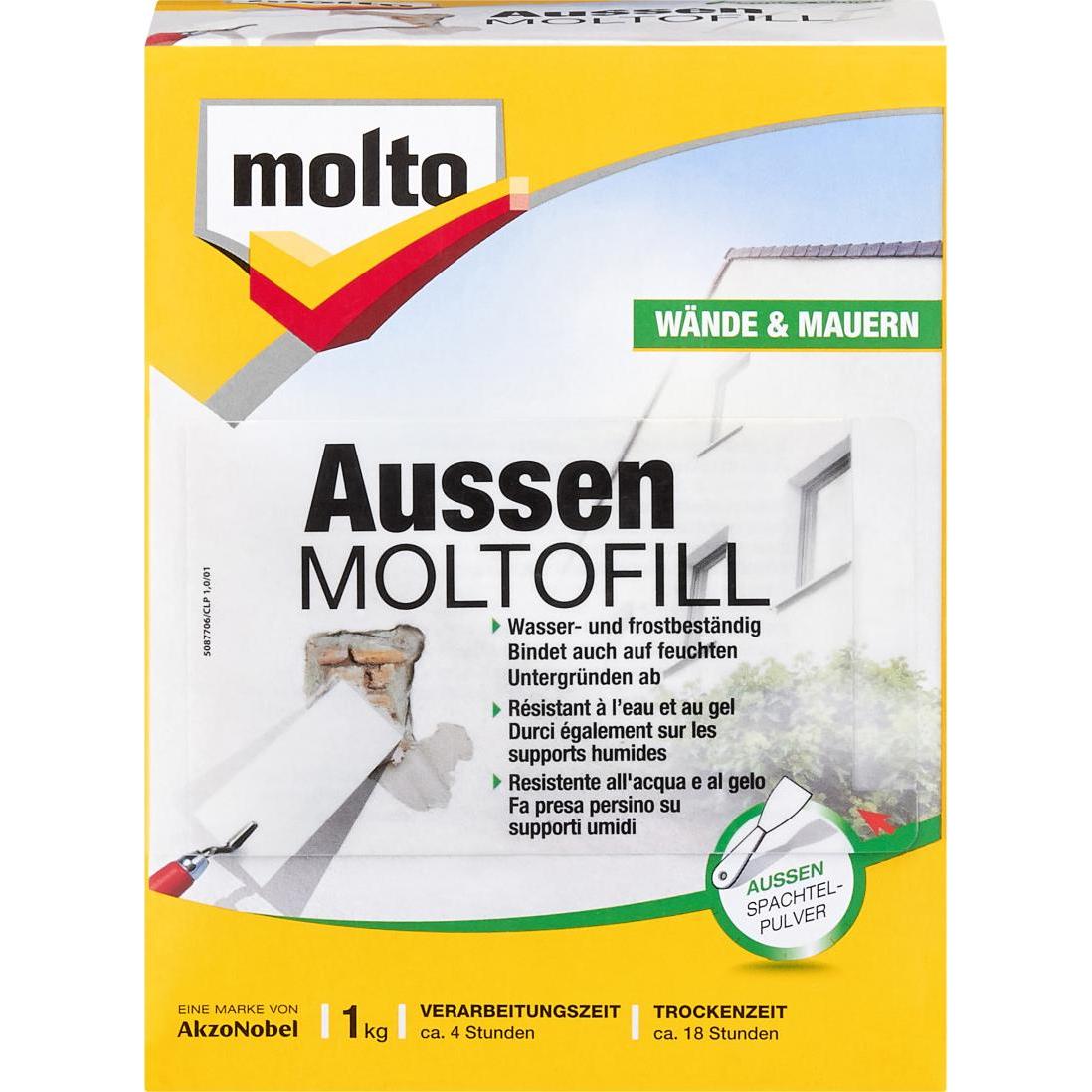 Molto, Spachtelmasse + Mörtel, Moltofill (1000 g)