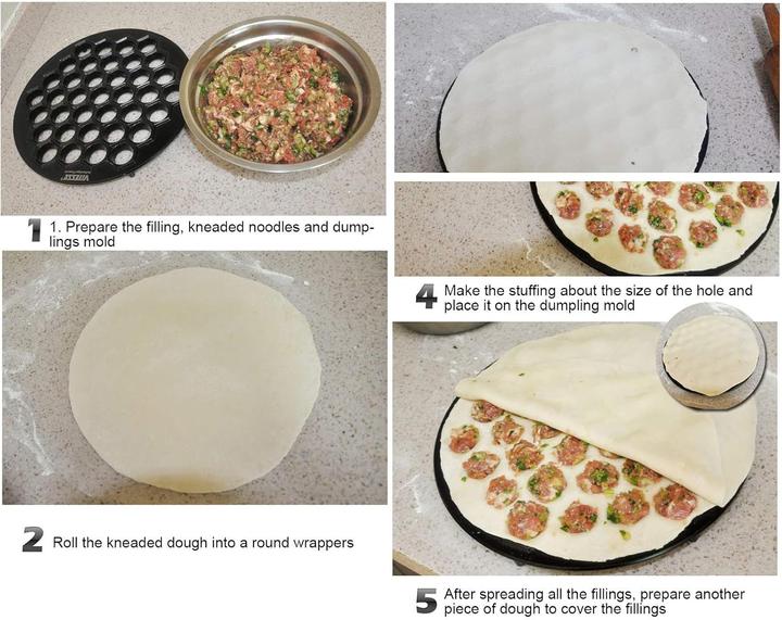 Produktbild Zerodis Dumpling Maker - Ravioli