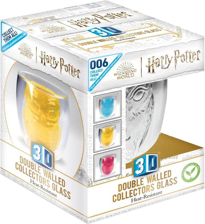 Actual product image 3D Hedwig Glass