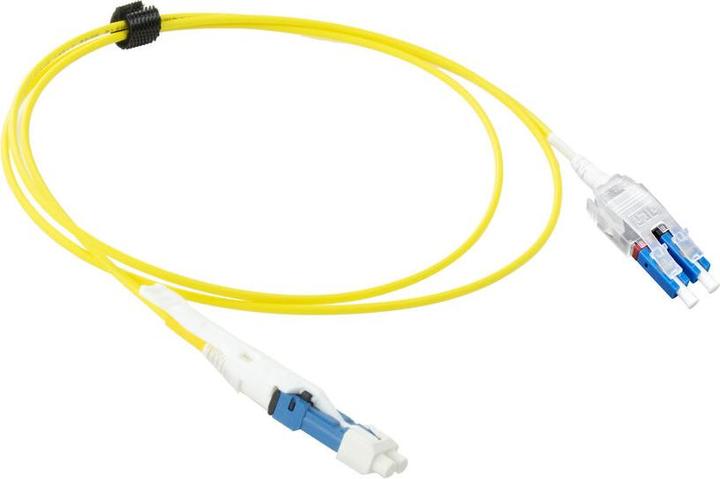 Produktbild ACT 5 meters Singlemode 9/125 OS2 Polarity Twist uniboot duplex fiber patch cable with CS - LC conne (CAT6a, 5 m)