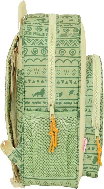 Produktbild The Lion King Schulrucksack Mufasa grün Beige 32 x 38 x 12 cm