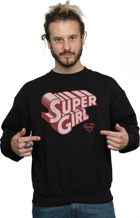 Produktbild Supergirl Retro Logo Sweatshirt (S)