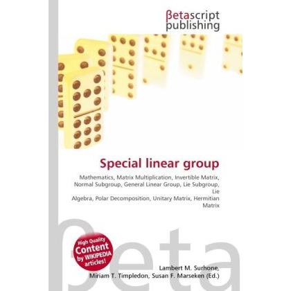Special linear group, Fachbücher