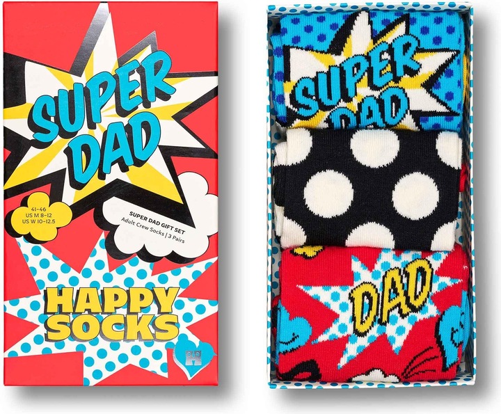 Actual product image Happy Socks Father's Day Gift Set (pack of 3, 41 - 46)