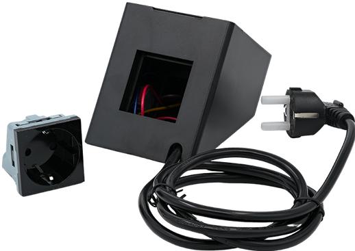 Actual product image Shelly Socket for Wall Display Stand Black