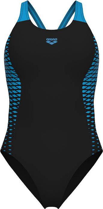 Arena WOMEN "S OPENINGS SWIMSUI BLACK-TURQUOISE Size: 42 (42)