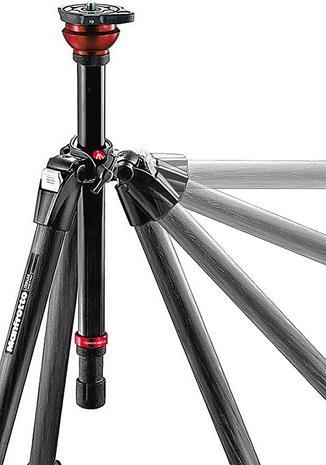 Actual product image Manfrotto 755CX3 Carbon Video Tripod 3 Sec (Carbon)