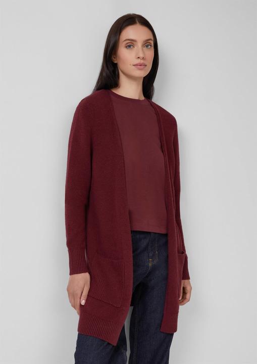 Produktbild s.Oliver Strickjacke Weiche Strickjacke mit aufgesetzten Taschen (48)