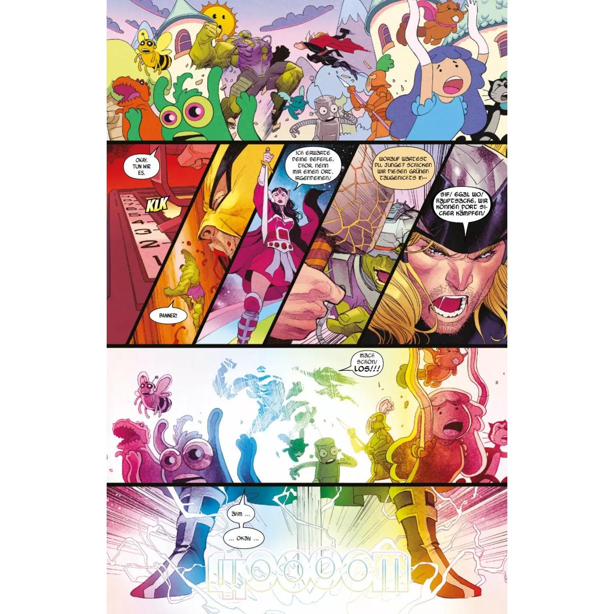 Hulk vs. Thor: Banner und Donner, Narrativa di Alexander Rösch, Martín Cóccolo, Daniel Warren Johnson, Donny Cates