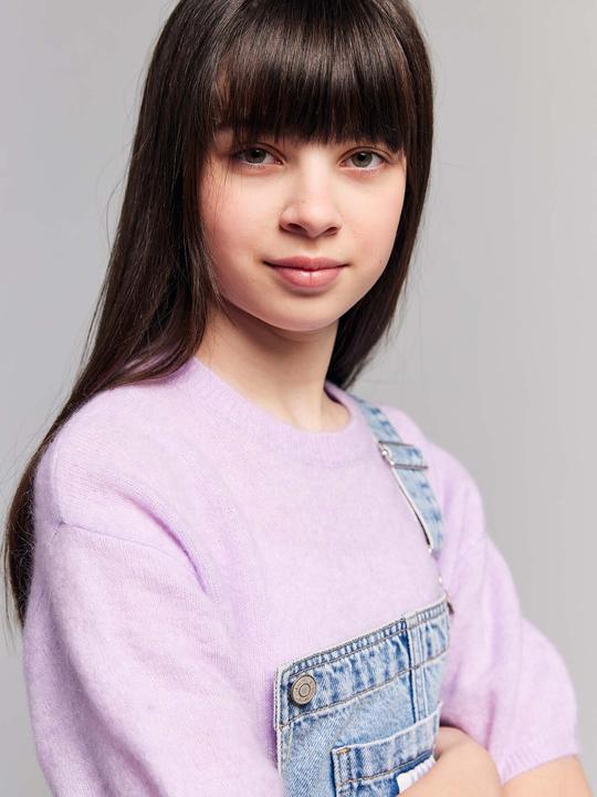 Produktbild Jonen Kurzarm-Pullover aus Wollmix Mädchen (128)