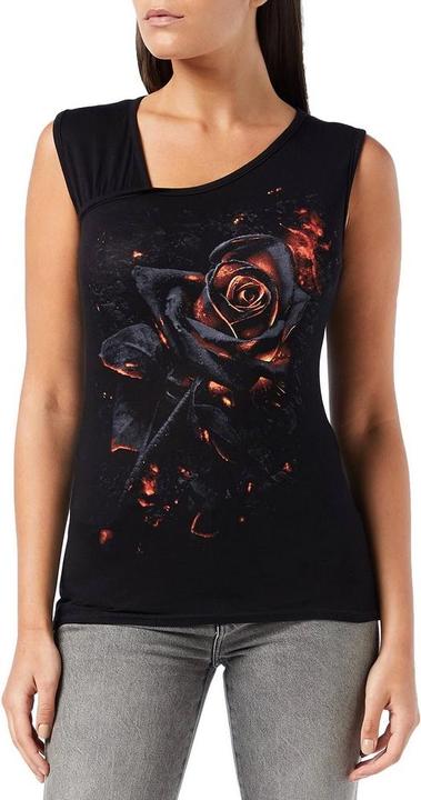 Actual product image Spiral Womens/Ladies Burnt Rose Sleeveless Top (S)