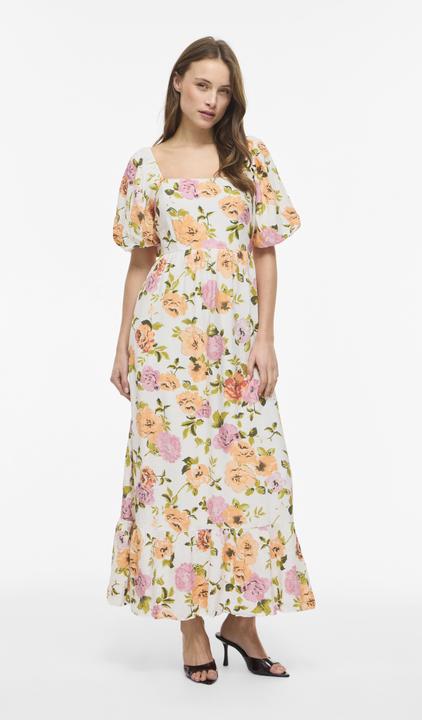 Image du produit Vila VIFLOLA Kurzärmeliges Maxikleid (42)