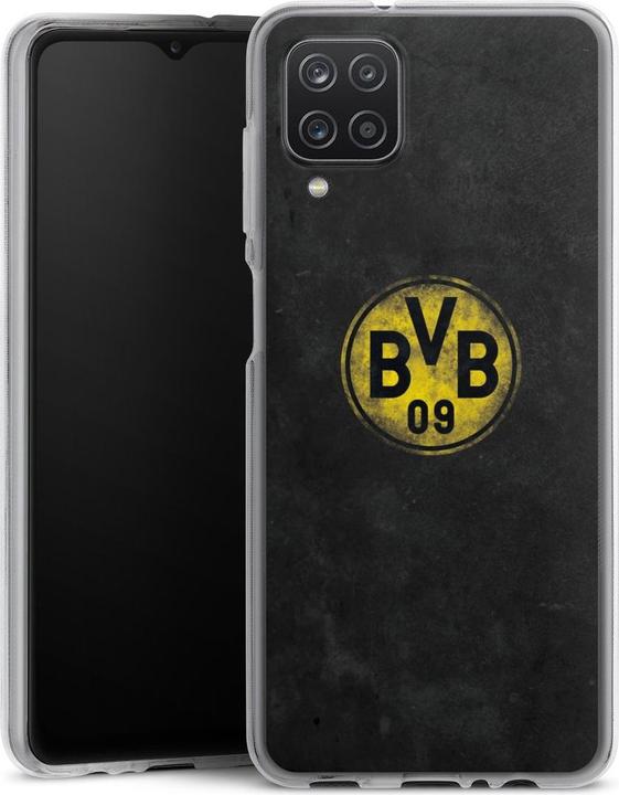 Produktbild DeinDesign Silikon Hülle für Samsung Galaxy A12 Handyhülle Case Smartphone Schutzhülle BVB Borussia Dortmund (Samsung Galaxy A12)