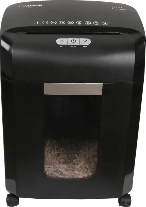Actual product image Olympia Shredder CC 415.4 black (Particle cut)