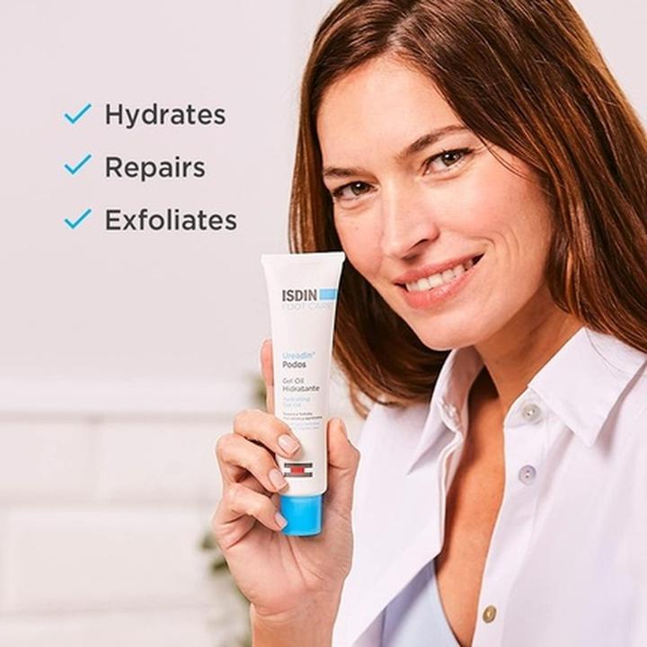 Produktbild Isdin Ureadin Podos Moisturizing Oil Gel 75ml for Dry Fissurized Feet (Fusscrème & Fussgel, 75 ml)