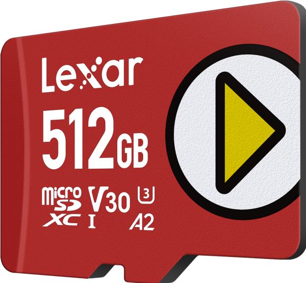 Produktbild Lexar Play (512 GB, microSDXC, U3, UHS-I)