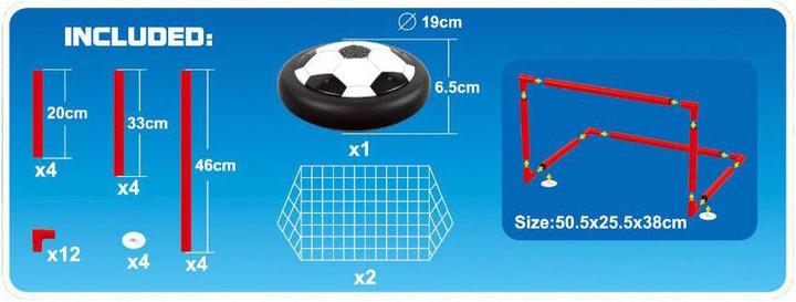 Immagine prodotto Set di calcio ad aria compressa completo
