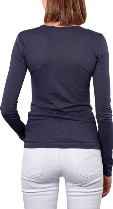 Actual product image Armedangels Enriccaa Soft T-Shirt Long Sleeve Night Sky (XL)