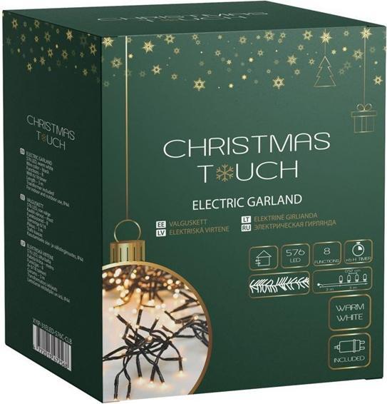 Produktbild Christmas To Garland of light bulbs Christmas Touch Cluster, 3 m, warm