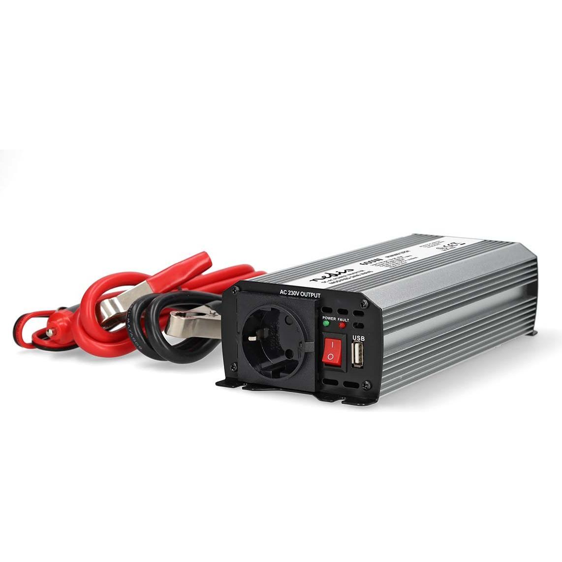 Nedis, Spannungswandler, Power Inverter änderte Sinus-Wellen - Eingangsspannung: 12 V DC - Geräteausgangsanschluss: Typ