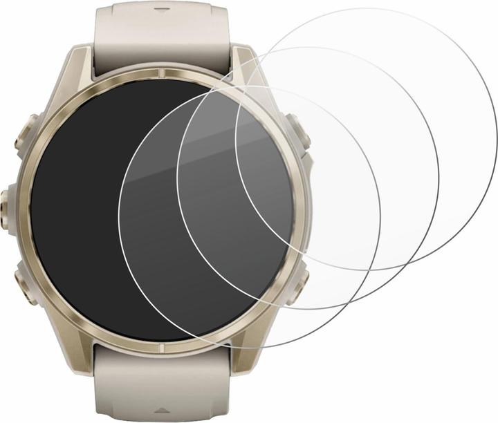 Immagine prodotto Savvies 3x Smart Glass – Hybrid Glass Pellicola in vetro 9H per Garmin Fenix 8 (43 mm)