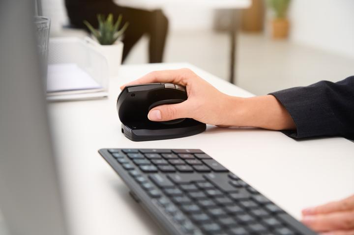 Image du produit Contour UniMouse wireless droitier noir (Sans fil, Filaire)