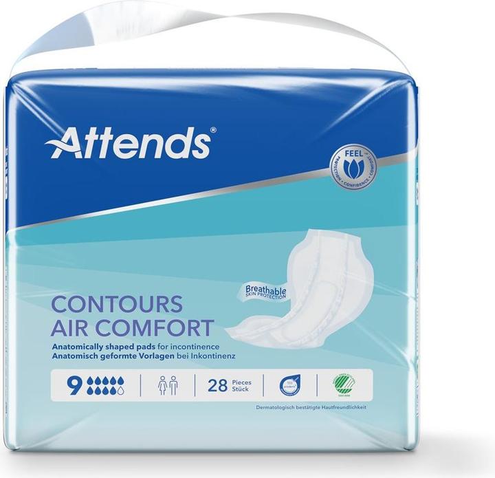 Actual product image Attends 9 Air Comf insert (28 x)