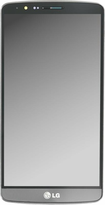 Produktbild LG G3 D855 LCD-Frontabdeckung Titanschwarz (LG G3)