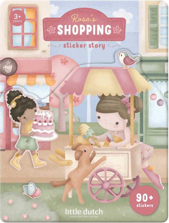 Immagine prodotto Little Dutch Stickerbuch Rosa (100 Adesivo)