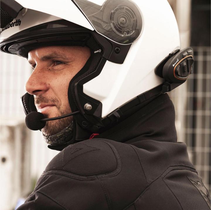 Actual product image Albrecht Midland BTX1 Pro S BT headset motorbike helmets, single device