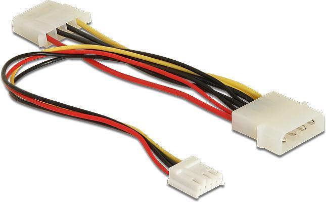 Actual product image Delock SATA Card Reader 3.5" to Compact Flash Type I / II and IBM Micro Drive (SATA)