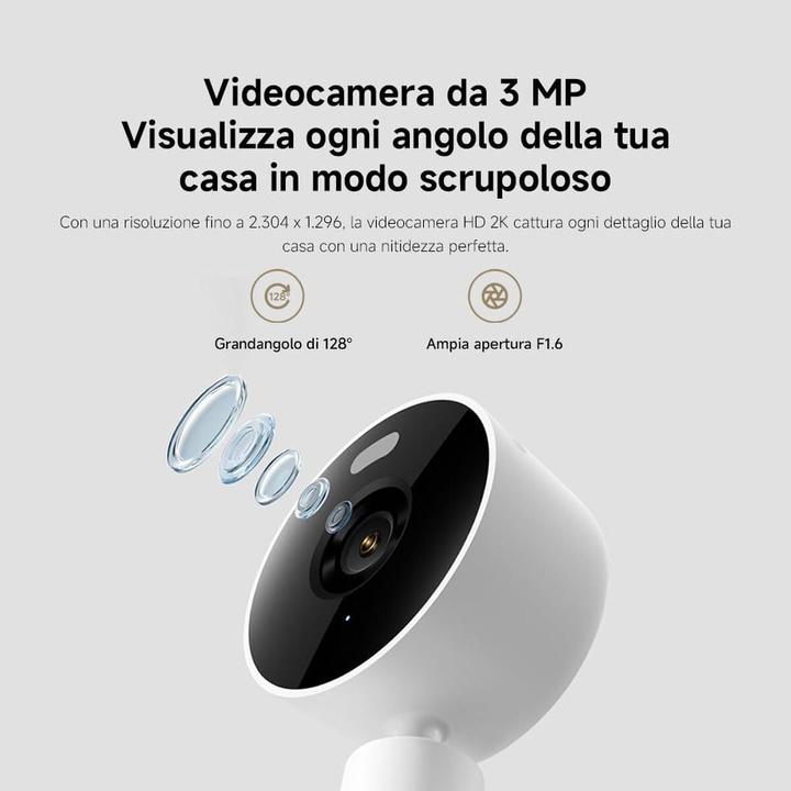 Immagine prodotto Xiaomi Smart-Kamera C100 2K EU BHR07OGL (2304 x 1296 Pixels)
