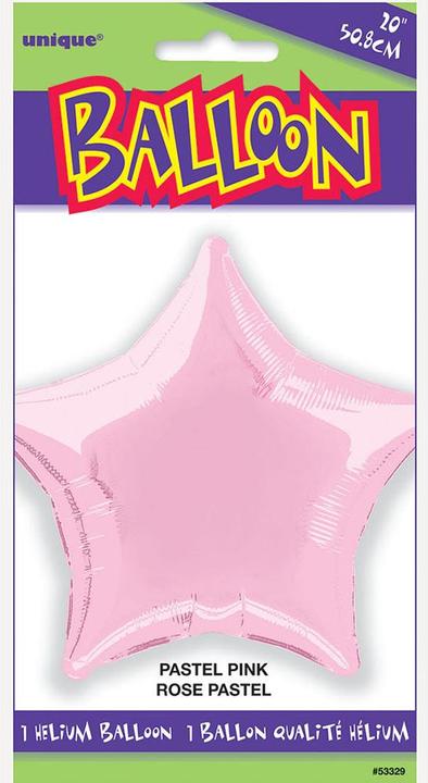 Image du produit Unique Party Ballon étoile rose (1 x)