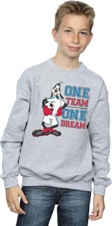 Immagine prodotto Disney Goofy One Team One Dream Felpa Ragazzi (140, 146)