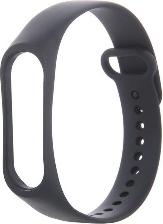 Actual product image OEM Silicone band for Xiaomi Mi Band 9 black (Silicone)