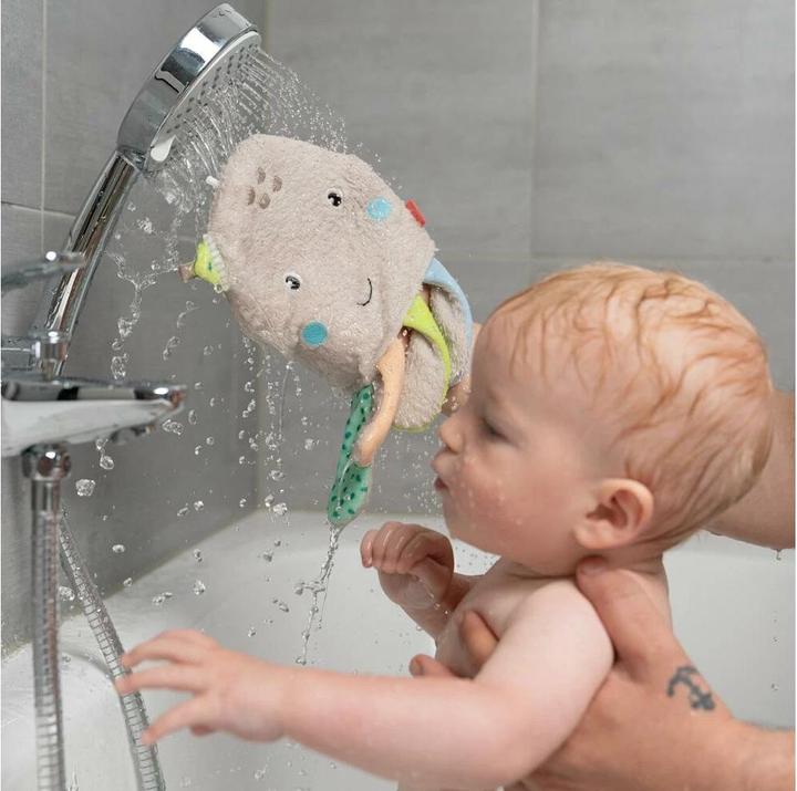 Actual product image Fehn Baby washing glove octopus