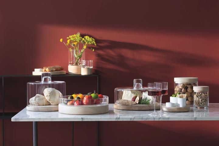 Actual product image LSA Lotta cake / cheese bell & bottom ash Ø25.5cm