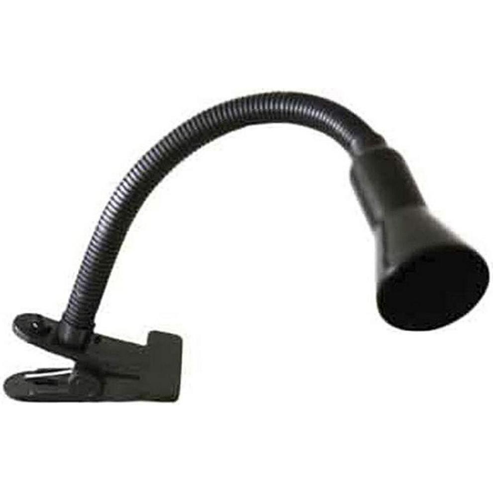 EDM, Lampada da tavolo, Desk lamp with clamp model tokyo e14 40w black color (E14)