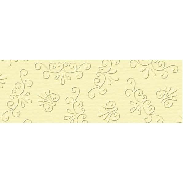 Ursus, Bastelpapier, Prägekarton Elegance 220g/qm 23x32cm VE=5 Blatt Rokoko chamois (220 g/m², 5 x)