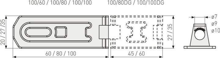 Produktbild Abus Überfalle (6 Stk.)