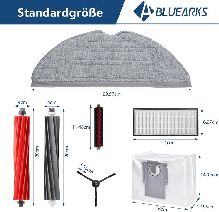 Image du produit Bluearks Accessoires pour Roborock S8 Pro Ultra