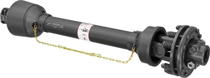 Wiltec Arbre Transmission T4 Cardan 900-1170mm 460Nm 540 tr/min 40kW (55CV) 2x 1 3/8" 6 Dents Prise Fo (Accessoires pour tracteurs)