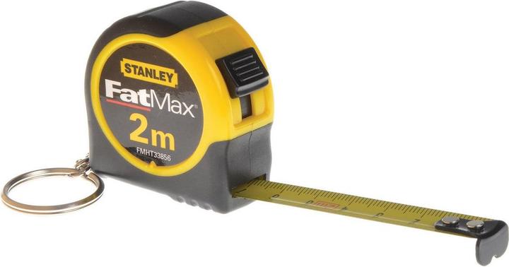 Stanley Flexometer FatMax Schlüsselanhänger Mini Kautschuk ABS (2 m x 13 mm) (2 m)