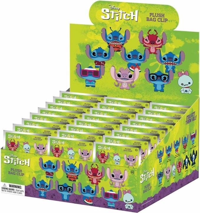 Produktbild Monogram Int. Lilo & Stitch Plüsch-Taschenanhänger Stitch Display (24)