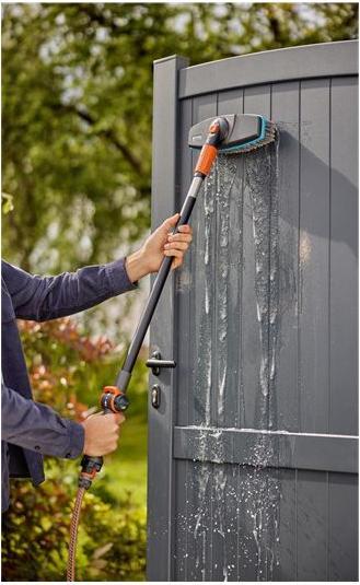 Actual product image Gardena Cleansystem handle brush