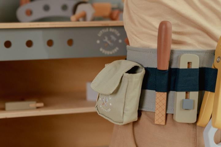 Image du produit Little Dutch Werkzeuggürtel aus Holz