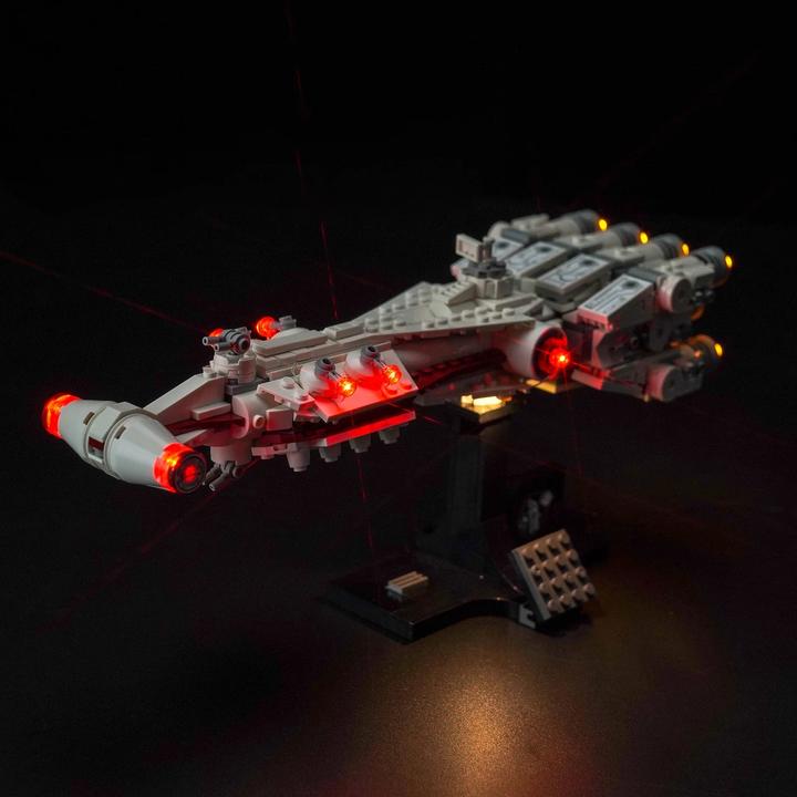 Actual product image BrickBling LED light set for LEGO Tantive IV (75376) incl. remote control