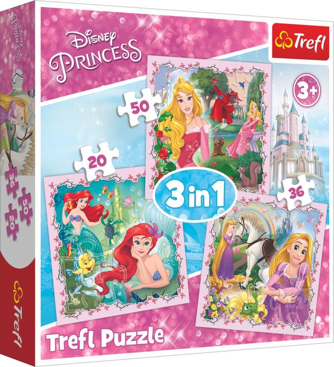 Produktbild Trefl 3 in 1 Puzzle - Princess (3 Teile)