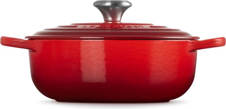 Image du produit Le Creuset Sauteuse Sig 24 cm Rouge Cerise (Casserole, Poêle à frire, Fonte, 24 x 14.70 cm)