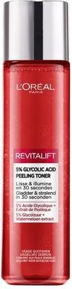 Produktbild L'Oréal Paris L'Oreal Paris Revitalift Peeling Toner mit 5% Glykolsäure 180ml (Reinigungspeeling, 180 ml)
